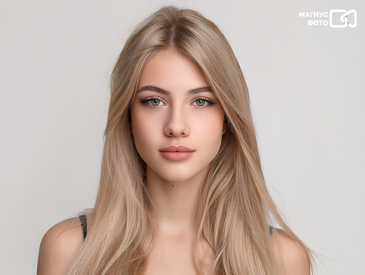 Красивое фото на документы - образец 6